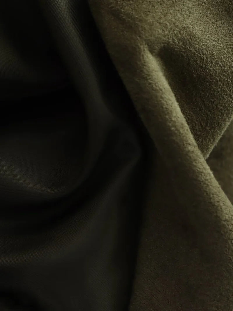 Suede Aviator Jacket