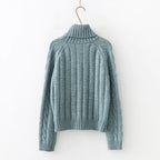 Long neck sweater